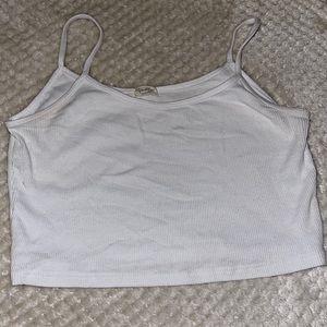 Brandy Melville/ John Galt White Crop Top